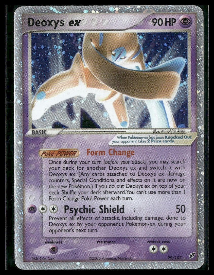 Deoxys ex (Defense Forme) #99/107 Deoxys MP
