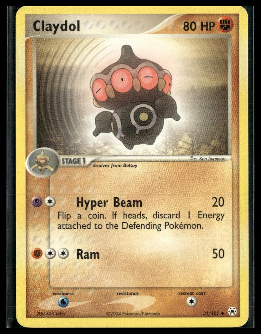 Claydol #31/101 Hidden Legends LP