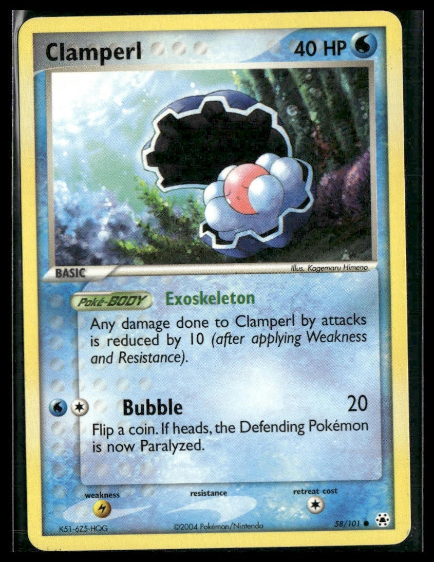 Clamperl #58/101 Hidden Legends LP