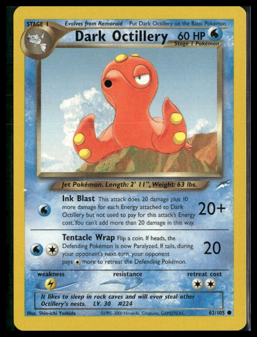 Dark Octillery #062/105 Neo Destiny LP