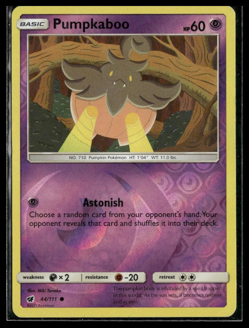 Pumpkaboo #44/111 Reverse Holo Crimson Invasion MP