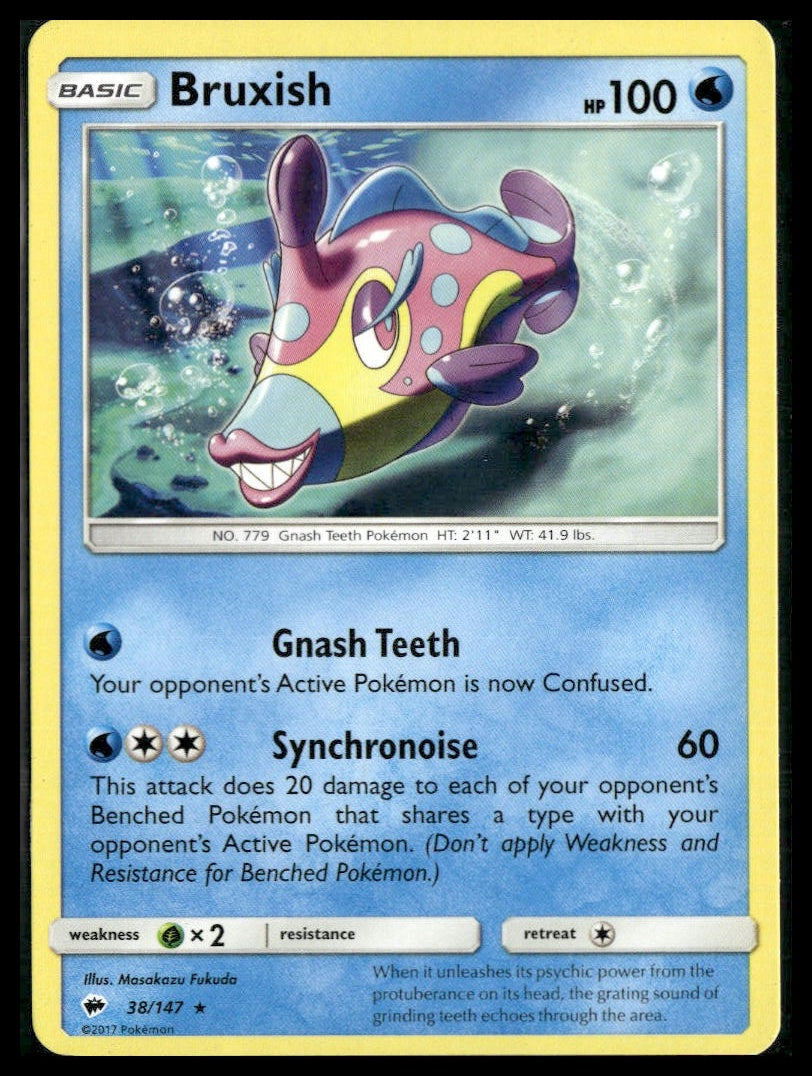 Bruxish #38/147 Burning Shadows LP