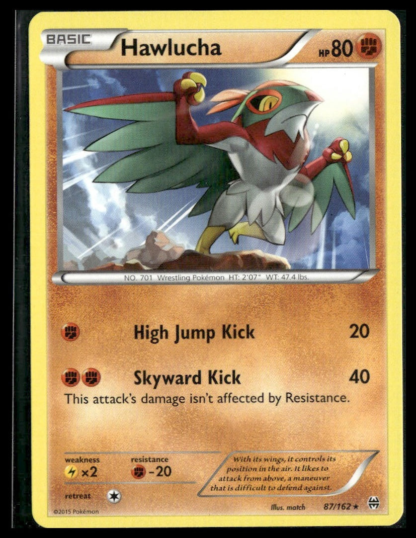 Hawlucha #87/162 BREAKthrough LP