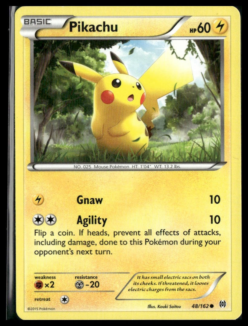 Pikachu #48/162 BREAKthrough LP
