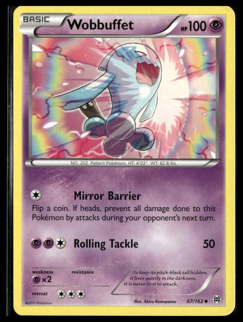 Wobbuffet #67/162 BREAKthrough LP