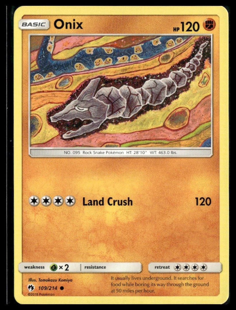 Onix #109/214 Lost Thunder LP