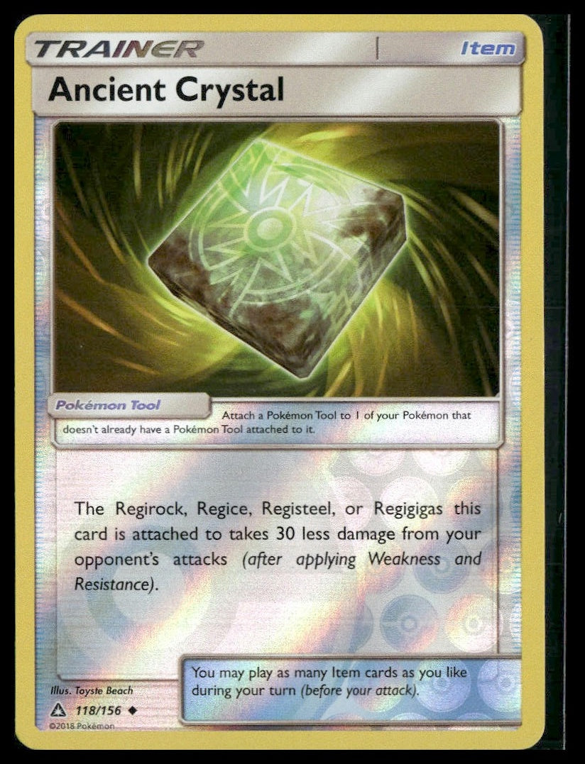 Ancient Crystal #118/156 Reverse Holo Ultra Prism LP