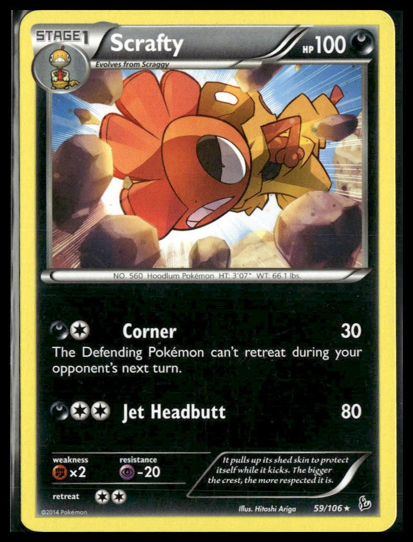 Scrafty #59/106 Flashfire LP