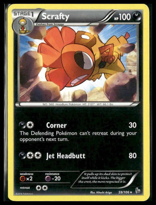 Scrafty #59/106 Flashfire LP
