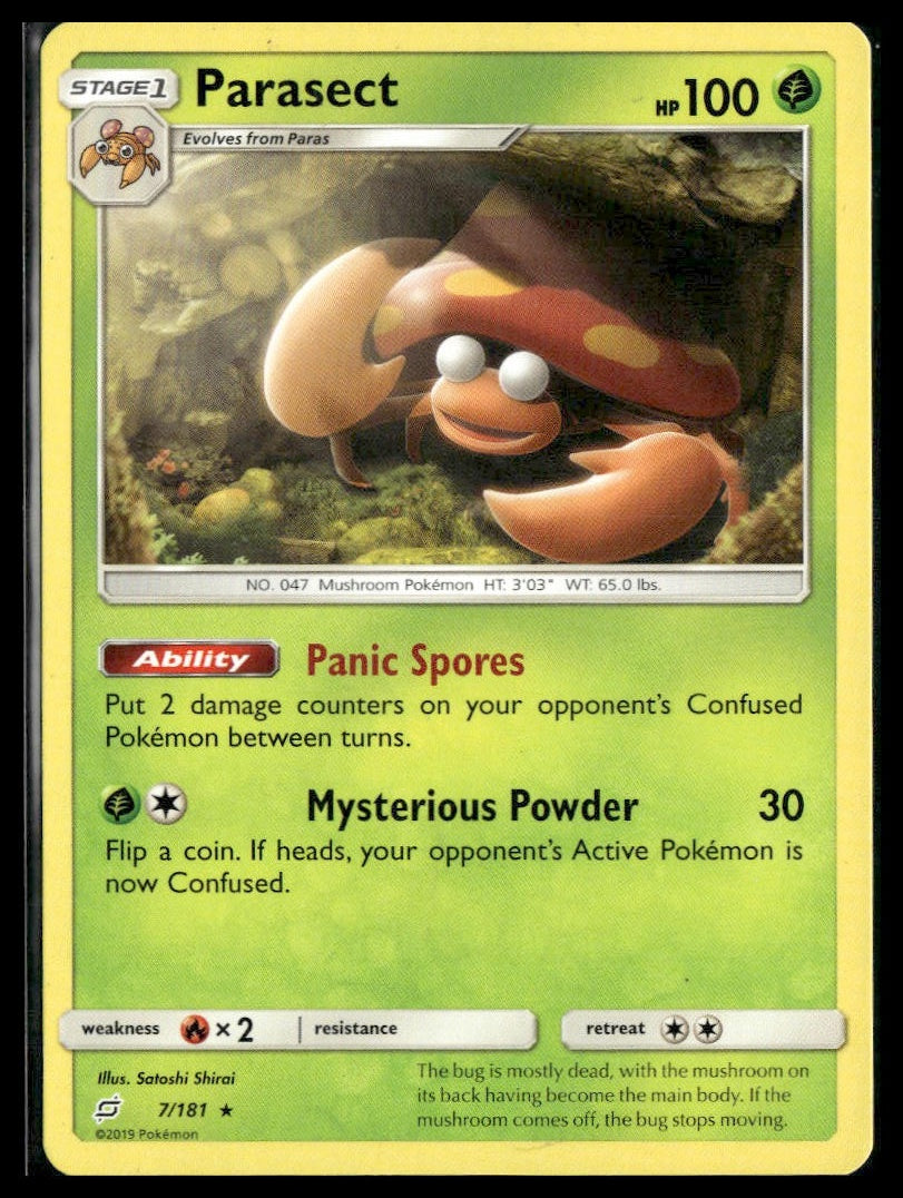 Parasect #7/181 Team Up LP