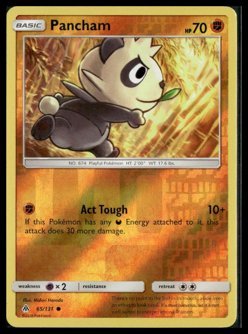Pancham #65/131 Reverse Holo Forbidden Light LP