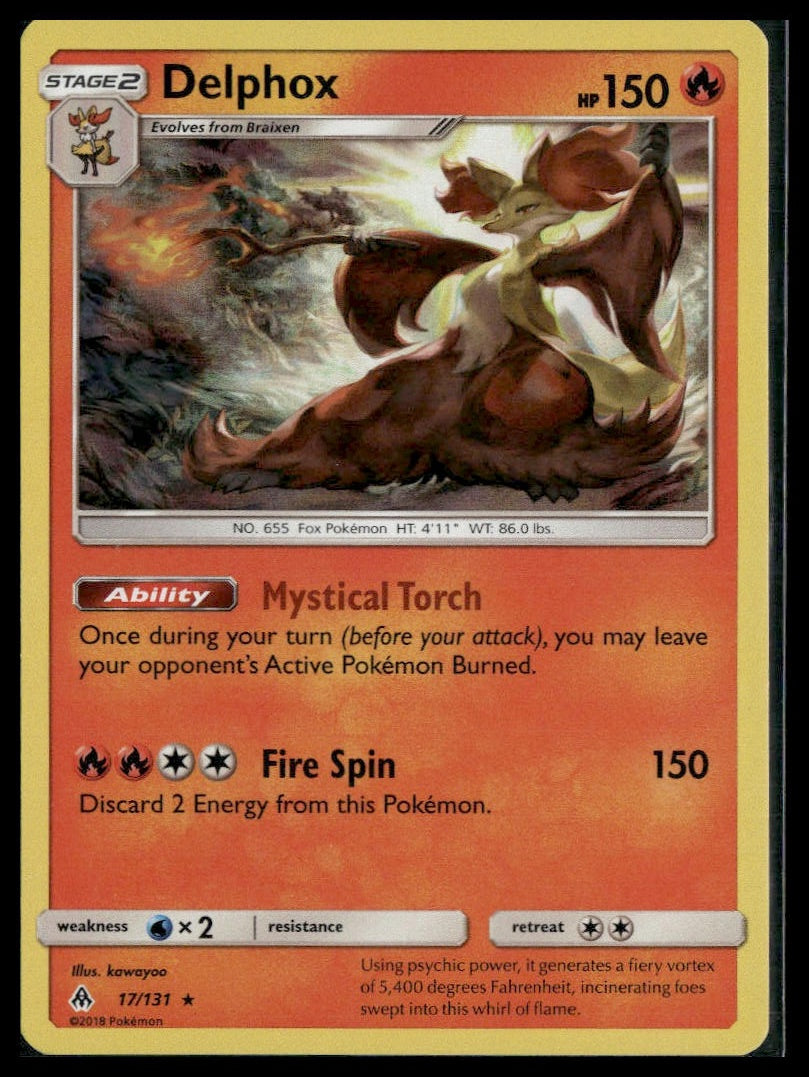 Delphox #17/131 Forbidden Light LP