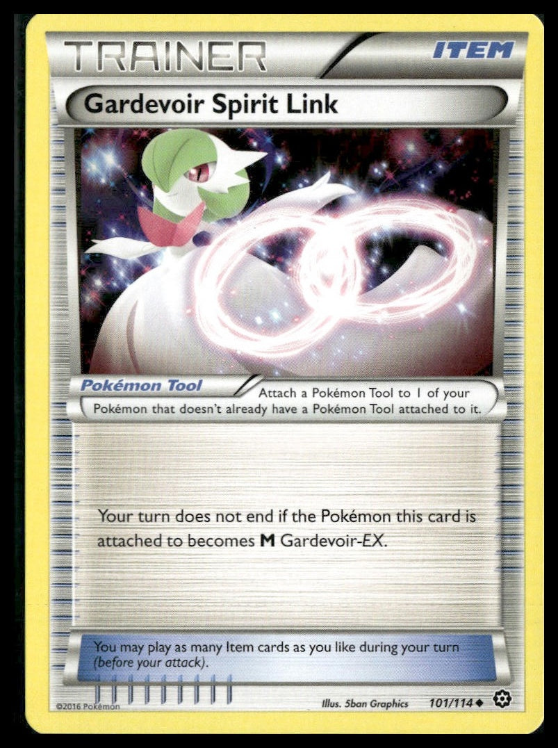 Gardevoir Spirit Link #101/114 Steam Siege LP