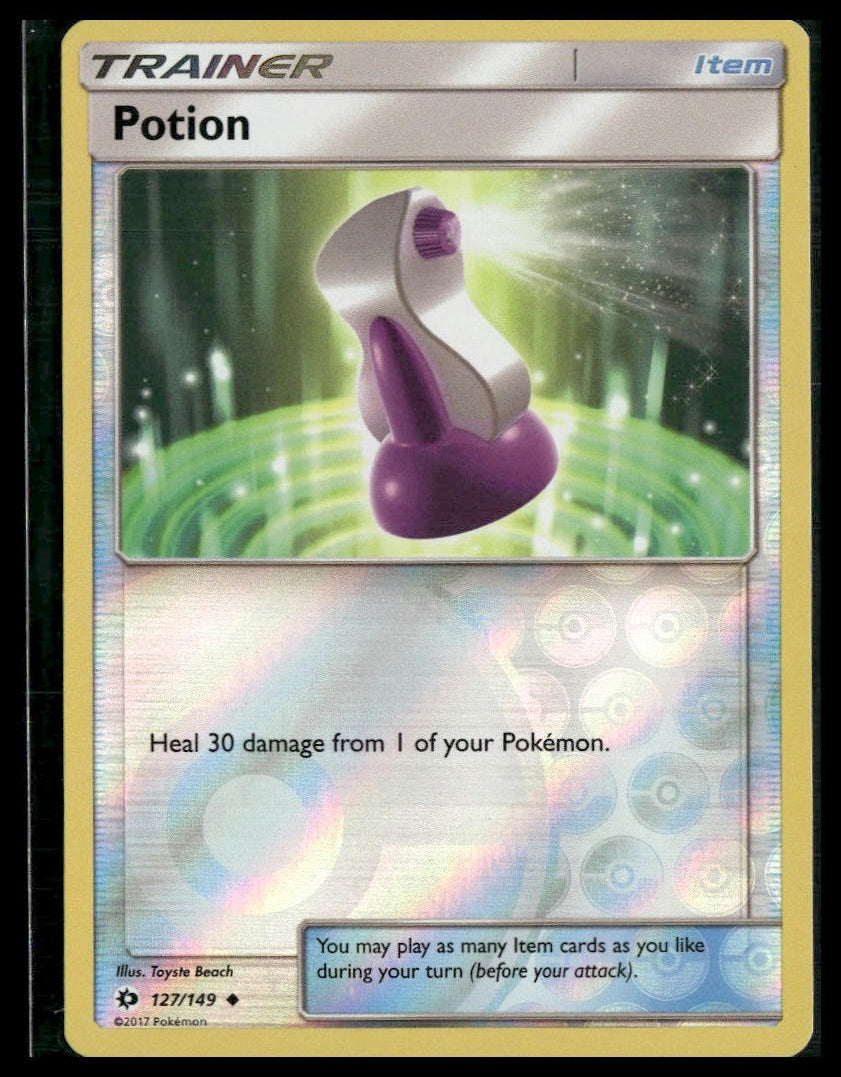 Potion #127/149 Reverse Holo Sun & Moon LP