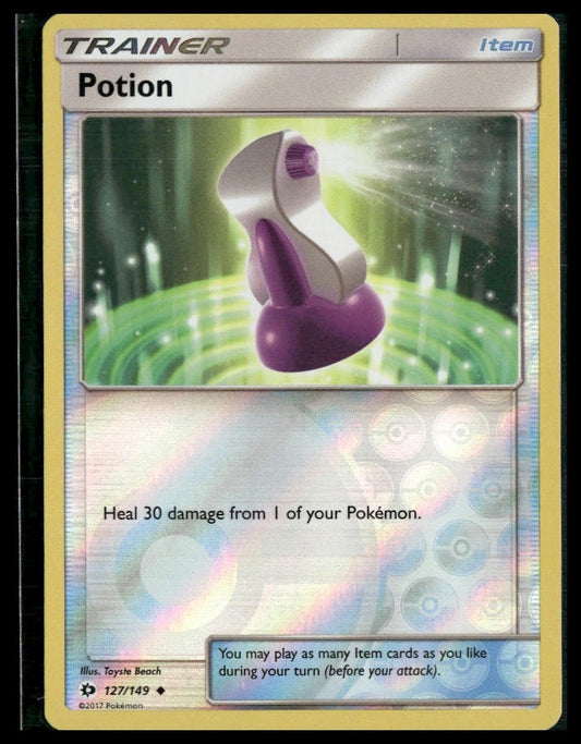 Potion #127/149 Reverse Holo Sun & Moon LP