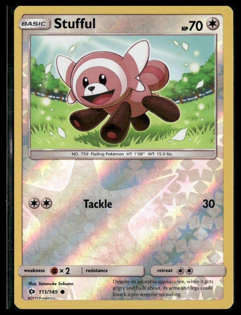Stufful #111/149 Reverse Holo Sun & Moon LP