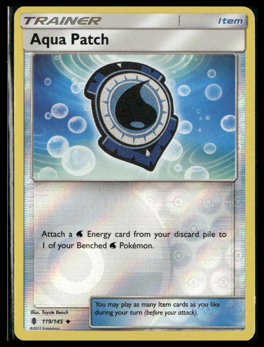 Aqua Patch #119/145 Guardians Rising LP