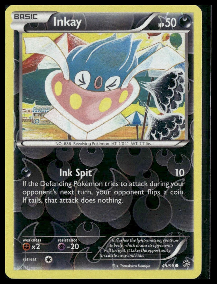 Inkay #45/98 Reverse Holo Ancient Origins LP