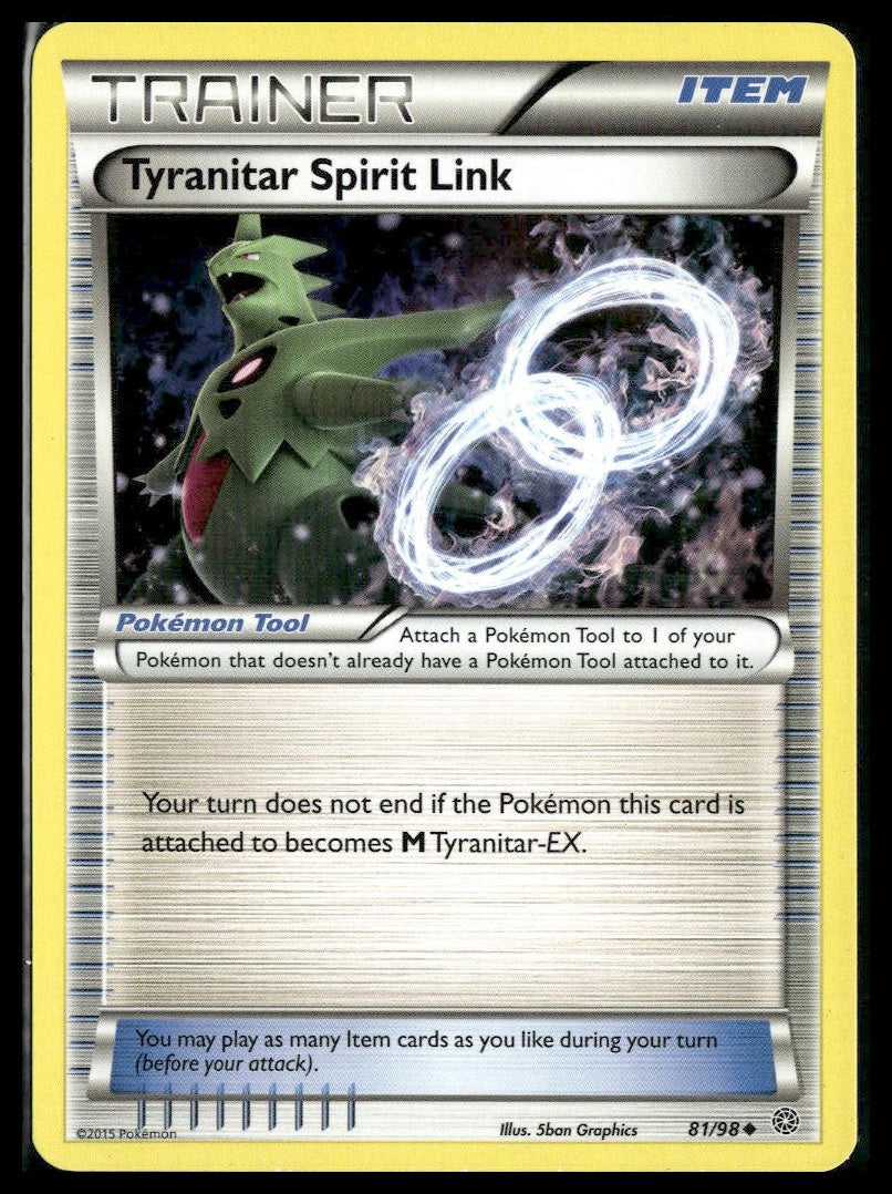 Tyranitar Spirit Link #81/98 Ancient Origins LP