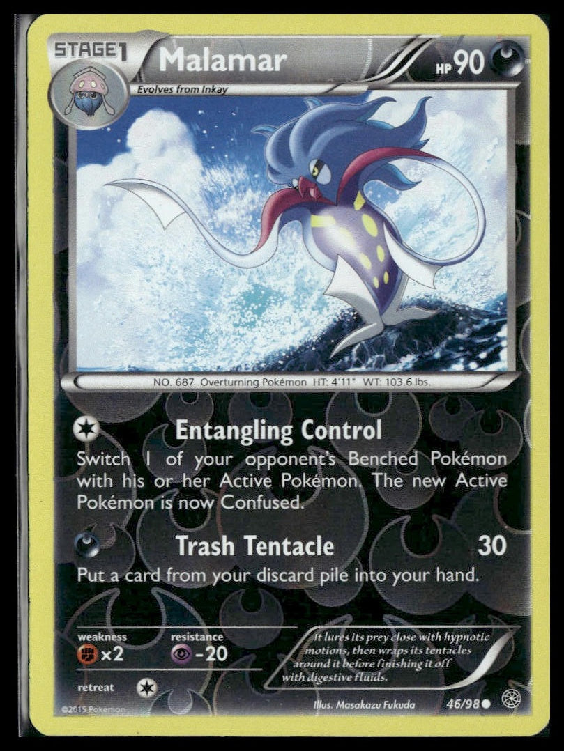 Malamar #46/98 Reverse Holo Ancient Origins LP
