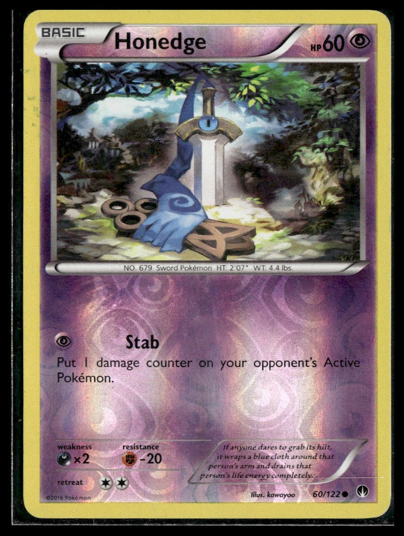 Honedge #60/122 Reverse Holo BREAKpoint MP