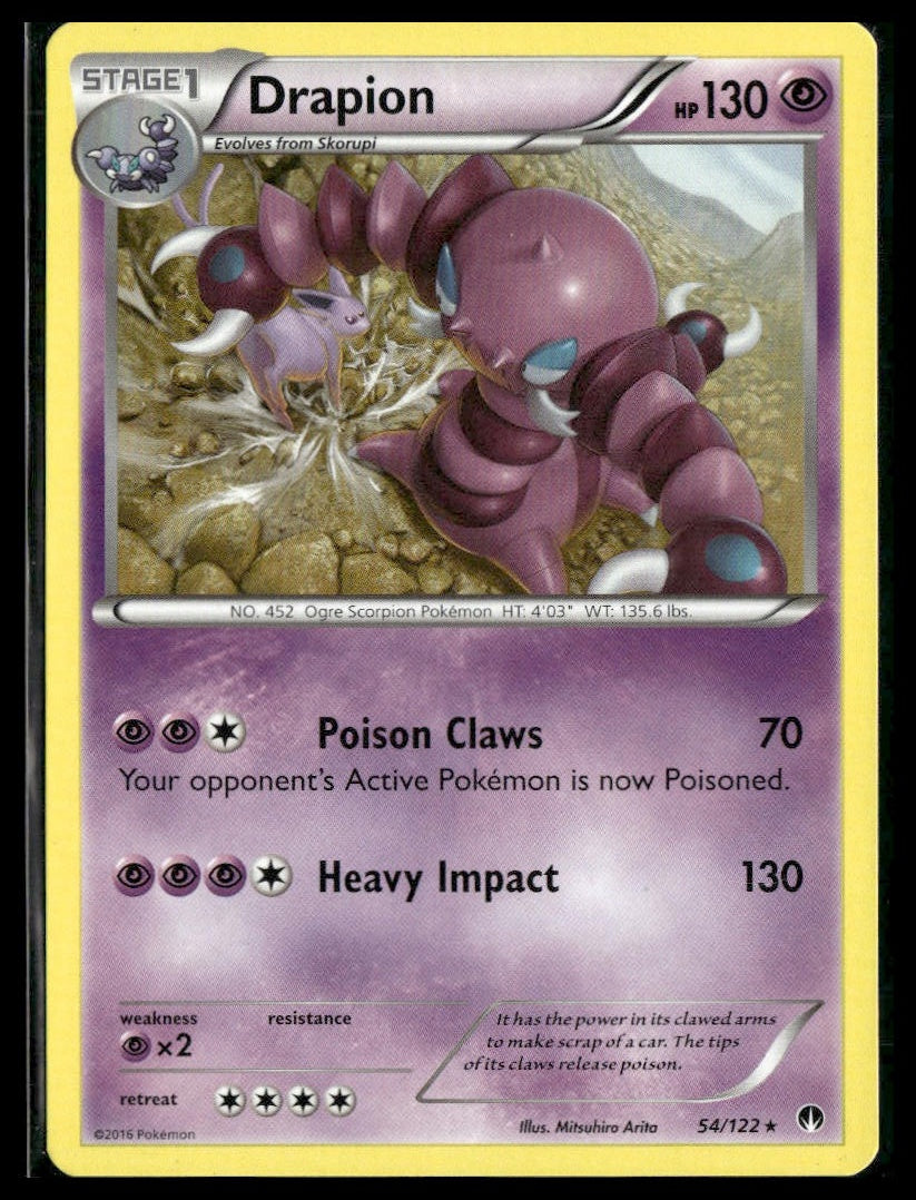 Drapion #54/122 BREAKpoint LP