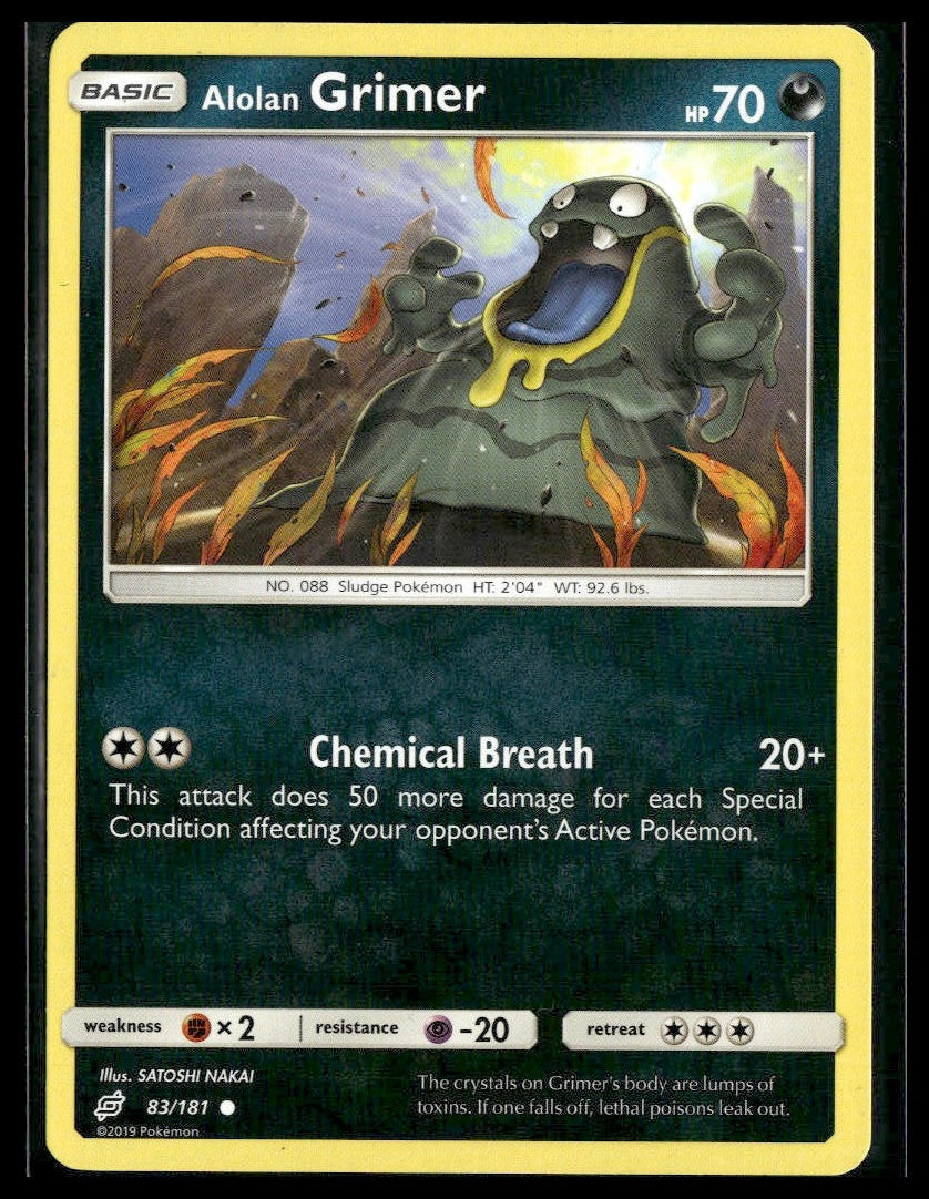 Alolan Grimer #83/181 Team Up LP