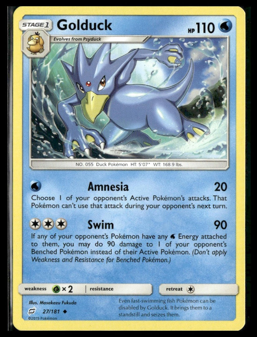 Golduck #27/181 Team Up LP