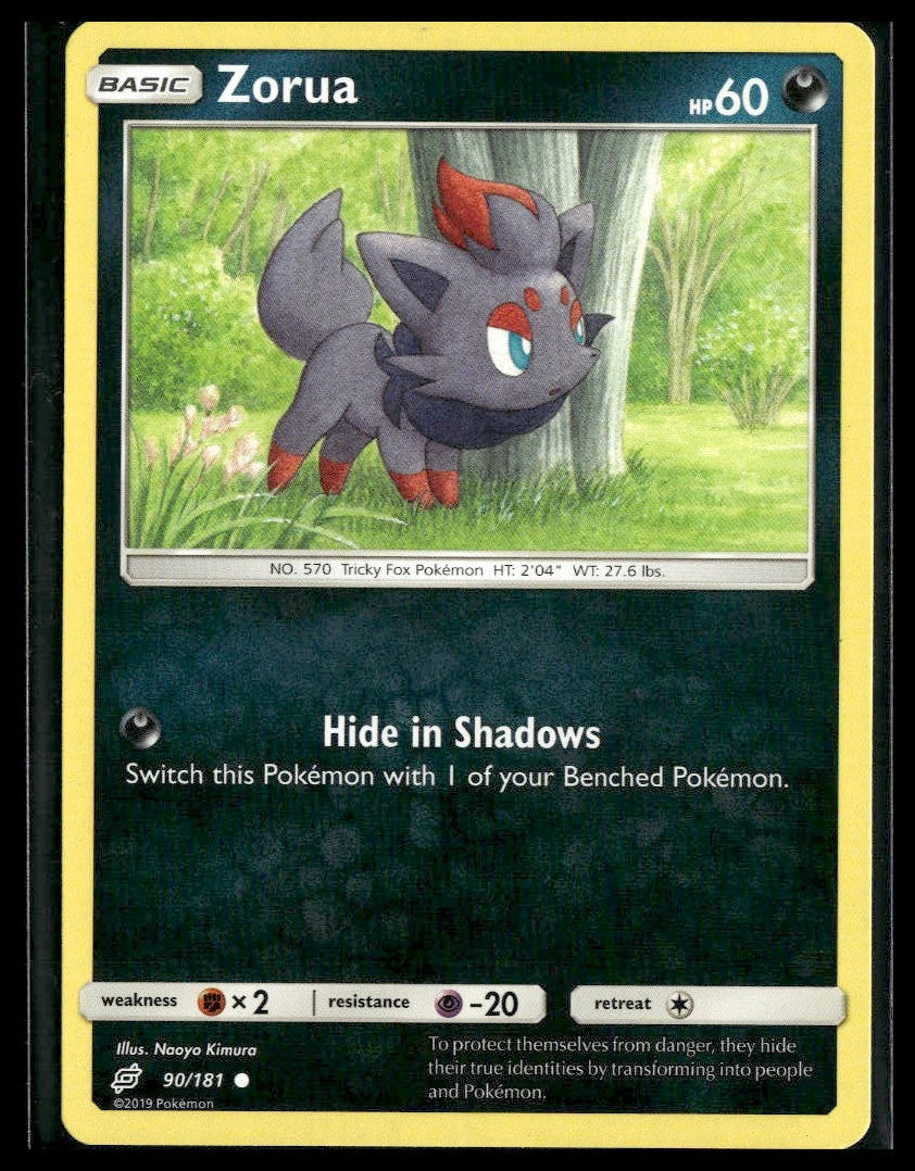 Zorua #90/181 Team Up LP
