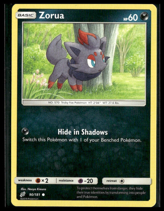 Zorua #90/181 Team Up LP