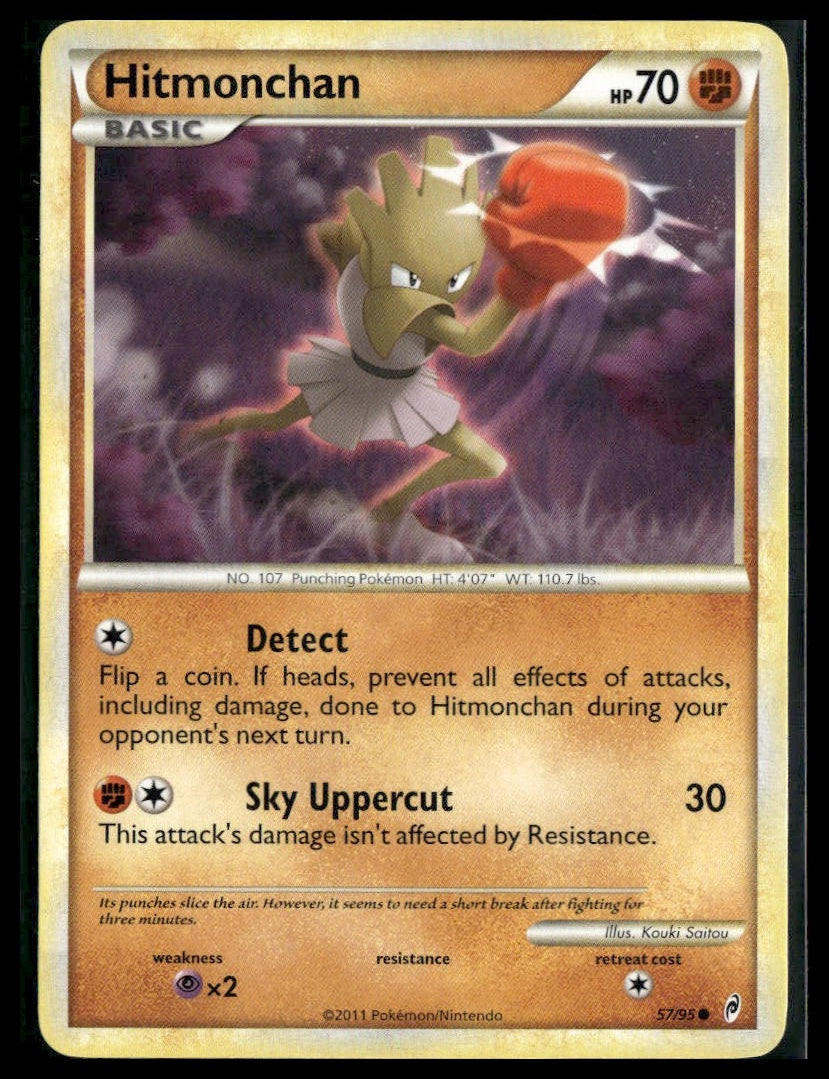 Hitmonchan #57/95 Call of Legends LP