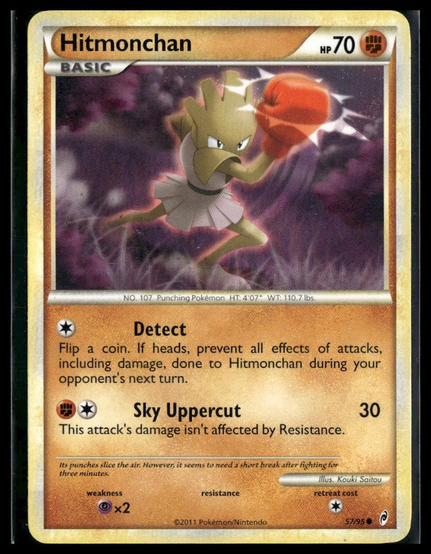 Hitmonchan #57/95 Call of Legends LP
