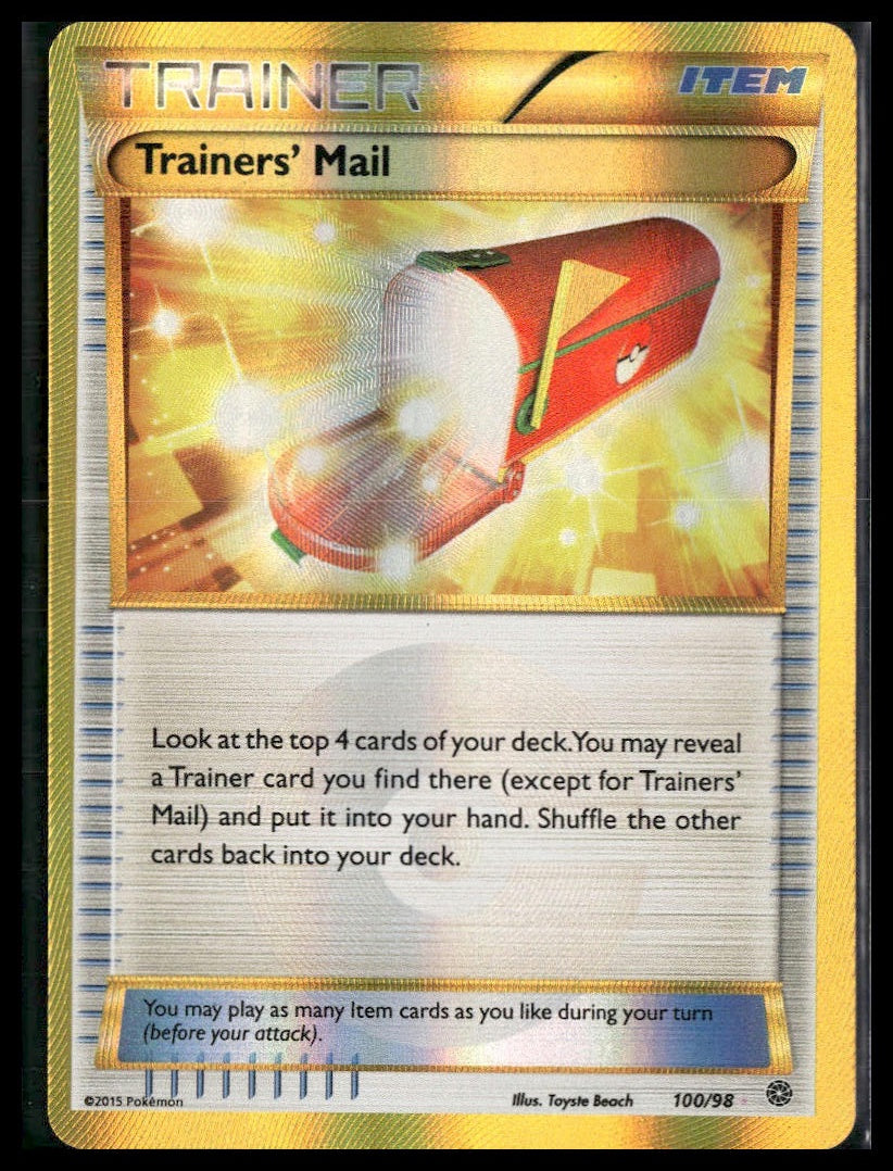 Trainers' Mail (Secret) #100/98 XY - Ancient Origins LP