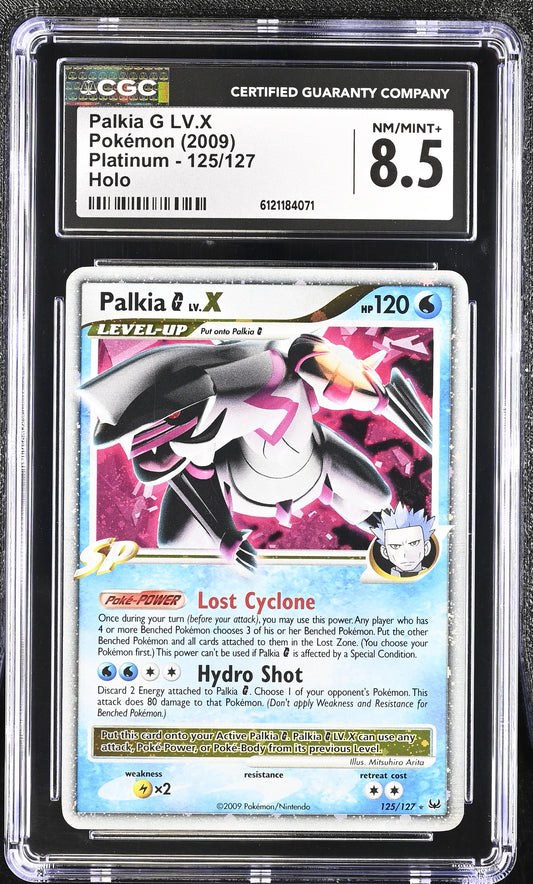 CGC 8.5 Palkia G LV.X #125/127 Platinum