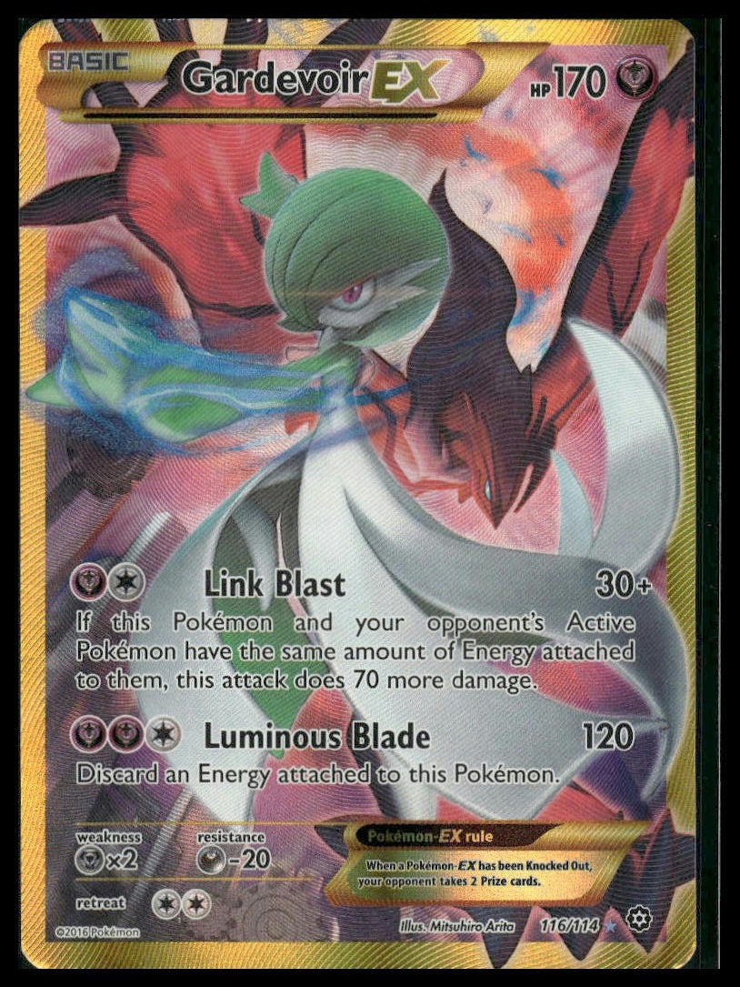 Gardevoir EX #116/114 Steam Siege LP