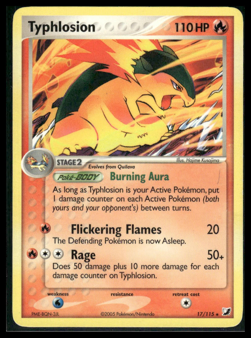 Typhlosion #17/115 Unseen Forces LP