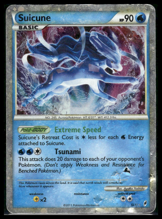Suicune #SL11 Call of Legends HP/DMG
