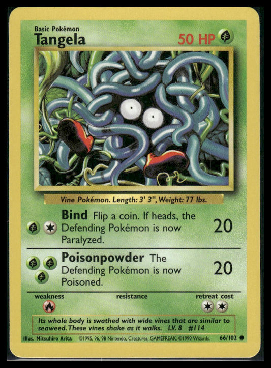 Tangela #066/102 Base Set LP