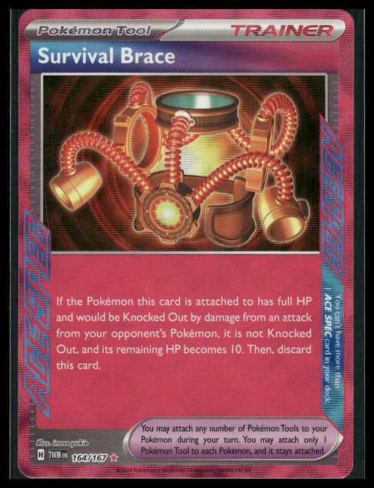 Survival Brace #164/167 Twilight Masquerade NM