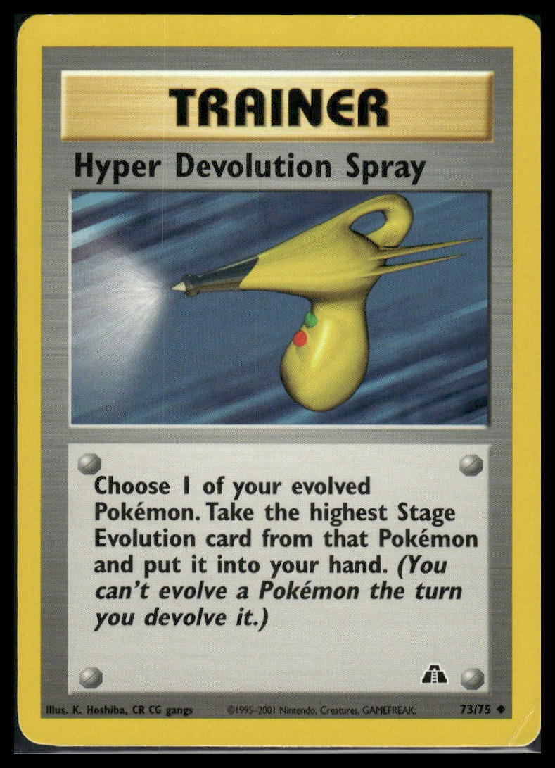 Hyper Devolution Spray #73/75 Neo Discovery LP