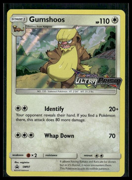 Gumshoos #SM97 STAMPED Ultra Prism Promo LP