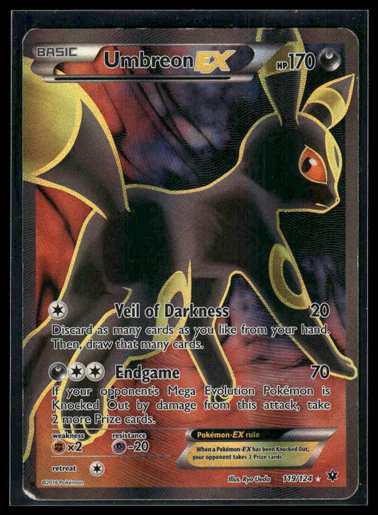 Umbreon EX #119/124 Fates Collide MP