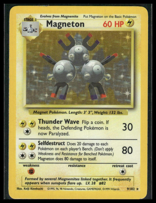 Magneton #009/102 Base Set MP