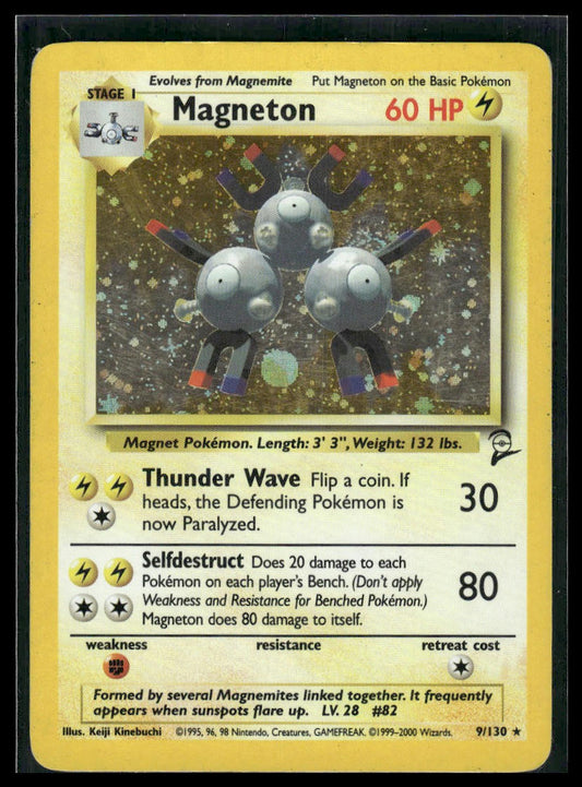 Magneton #009/130 Base Set 2 MP