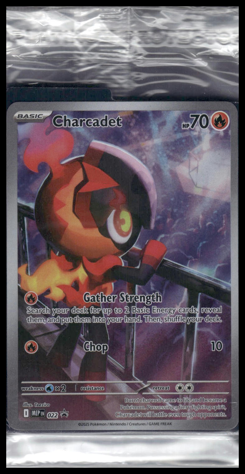 Charcadet #022 SEALED Phantasmal Flames ETB Promo NM