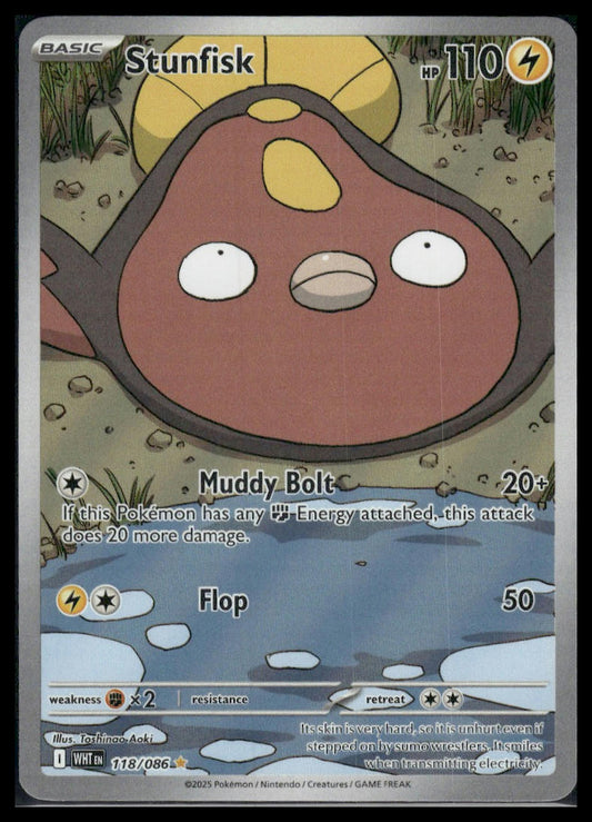 Stunfisk #118/086 White Flare VLP