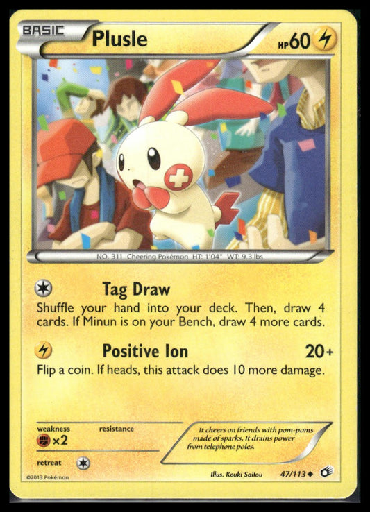 Plusle #47/113 Legendary Treasures MP