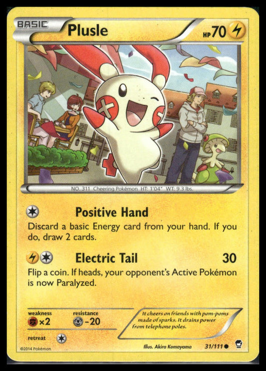 Plusle #31/111 Furious Fists MP