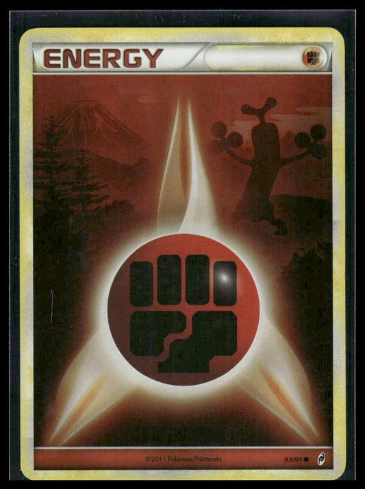 Fighting Energy #93/95 Reverse Holo Call of Legends MP
