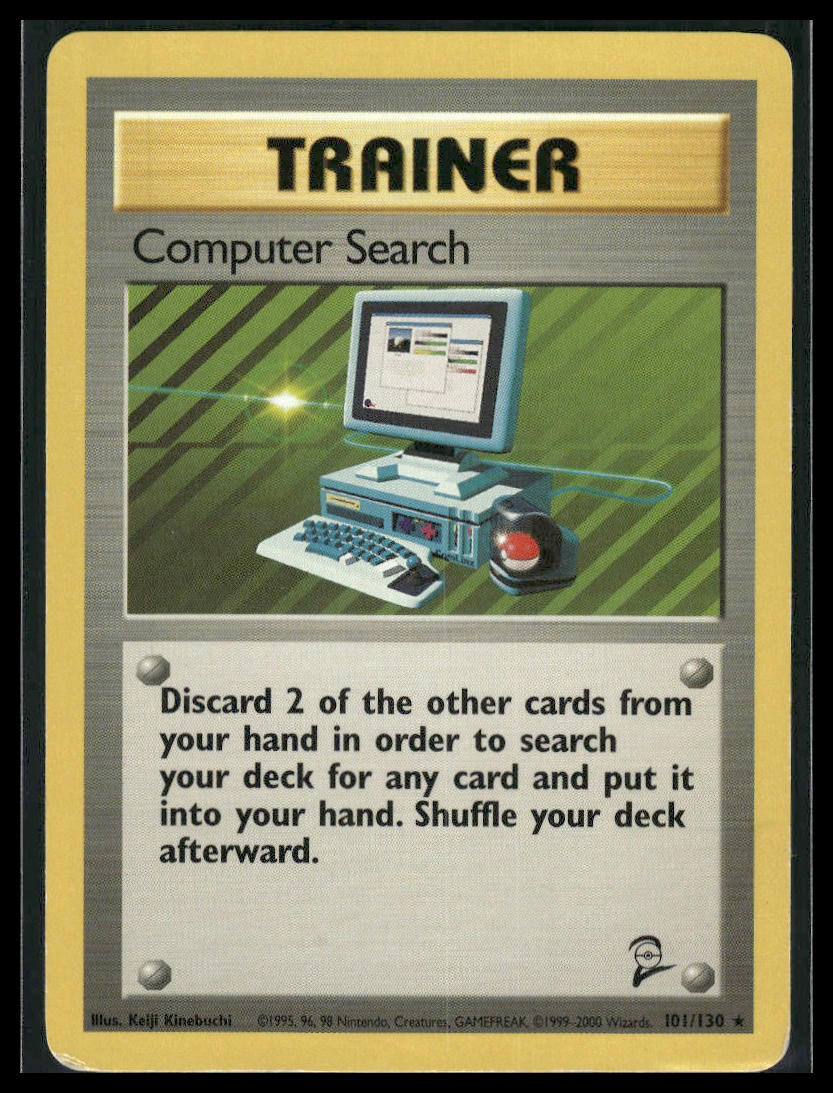 Computer Search #101/130 Base Set 2 MP